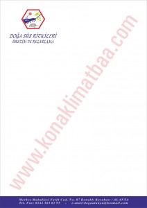 DOĞA SÜS BİTKİLERİ antetli